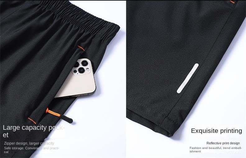 Men's Athletic Shorts, 5 Pack